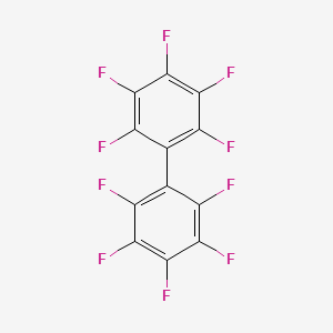Chemical structure of Decafluorobiphenyl