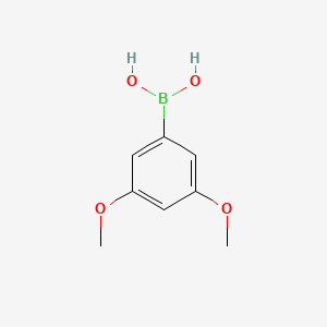 Chemical structure of 3,5-Dimethoxyphenylboronic Acid