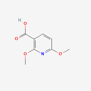 Chemical structure of 2,6-Dimethoxypyridine-3-carboxylic acid