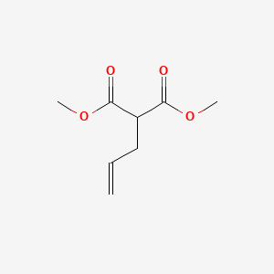 Chemical structure of Dimethyl allylmalonate
