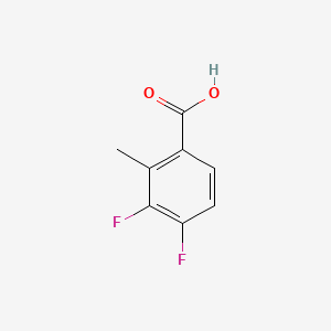 Chemical structure of 3,4-Difluoro-2-methylbenzoic acid