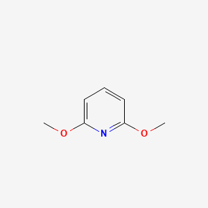 Chemical structure of 2,6-Dimethoxypyridine