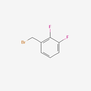 Chemical structure of 2,3-Difluorobenzyl bromide