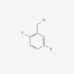 Chemical structure of 2,5-Difluorobenzyl bromide