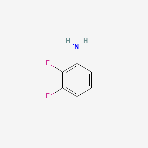 Chemical structure of 2,3-Difluoroaniline