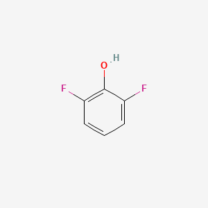 Chemical structure of 2,6-Difluorophenol