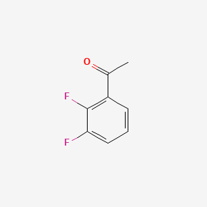 Chemical structure of 2,3-Difluoroacetophenone