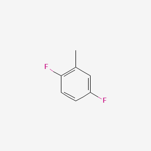 Chemical structure of 2,5-Difluorotoluene