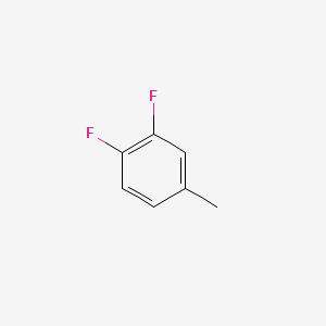 Chemical structure of 3,4-Difluorotoluene