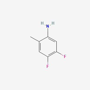 Chemical structure of 4,5-Difluoro-2-methylaniline