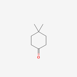 Chemical structure of 4,4-Dimethylcyclohexanone