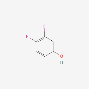 Chemical structure of 3,4-Difluorophenol