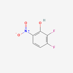 Chemical structure of 2,3-Difluoro-6-nitrophenol