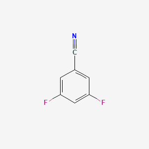 Chemical structure of 3,5-Difluorobenzonitrile