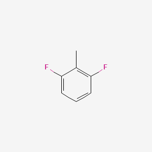 Chemical structure of 2,6-Difluorotoluene