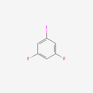 Chemical structure of 3,5-Difluoroiodobenzene
