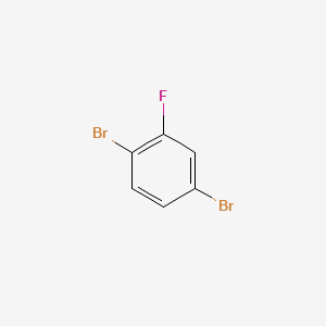 Chemical structure of 1,4-Dibromo-2-fluorobenzene