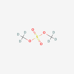 Chemical structure of Dimethyl sulfate-d?