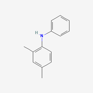 Chemical structure of 2,4-Dimethyldiphenylamine