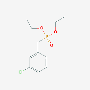 Chemical structure of Diethyl ((3-chlorophenyl)methyl)phosphonate