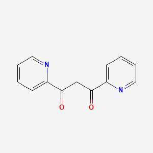 Chemical structure of 1,3-Di(2-pyridyl)-1,3-propanedione