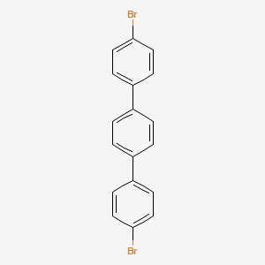 Chemical structure of 4,4''-Dibromo-p-terphenyl