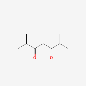 Chemical structure of 2,6-Dimethyl-3,5-heptanedione