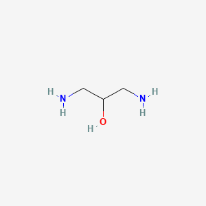 Chemical structure of 1,3-Diamino-2-propanol