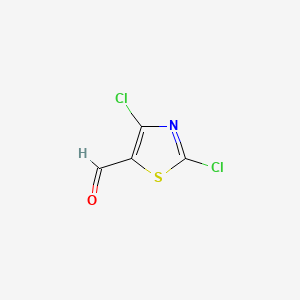 Chemical structure of 2,4-Dichlorothiazole-5-carboxaldehyde