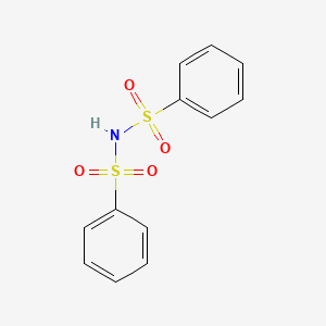 Chemical structure of Dibenzenesulfonamide