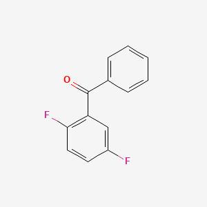 Chemical structure of 2,5-Difluorobenzophenone