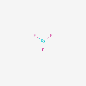 Chemical structure of Dysprosium fluoride