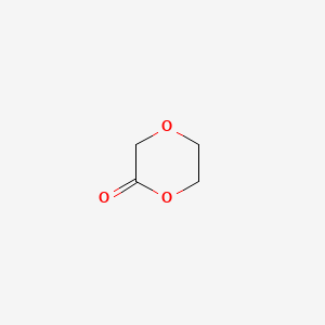 Chemical structure of Dioxanone