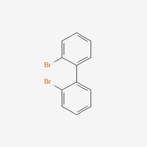 Chemical structure of 2,2′-Dibromobiphenyl