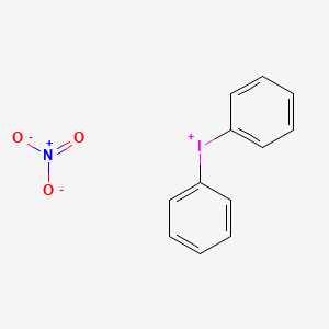 Chemical structure of Diphenyliodonium nitrate