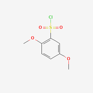 Chemical structure of 2,5-Dimethoxybenzenesulfonyl chloride