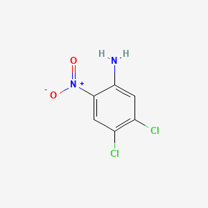 Chemical structure of 4,5-Dichloro-2-nitroaniline