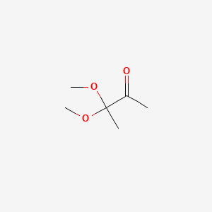 Chemical structure of 3,3-Dimethoxy-2-butanone