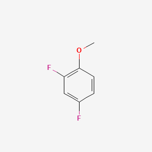 Chemical structure of 2,4-Difluoroanisole