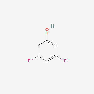 Chemical structure of 3,5-Difluorophenol