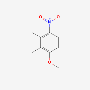 Chemical structure of 2,3-Dimethyl-4-nitroanisole