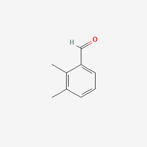 Chemical structure of 2,3-Dimethylbenzaldehyde