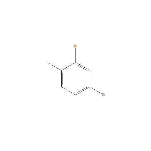 Chemical structure of 2,4-Dibromo-1-fluorobenzene