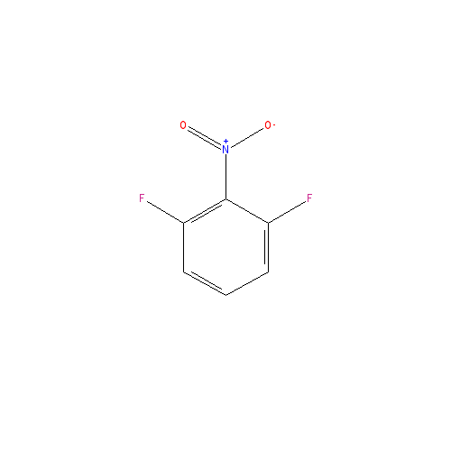 Chemical structure of 2,6-Difluoronitrobenzene