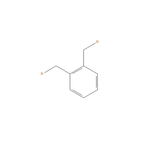Chemical structure of α,α′-Dibromo-o-xylene
