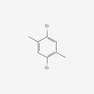 Chemical structure of 1,4-Dibromo-2,5-dimethylbenzene