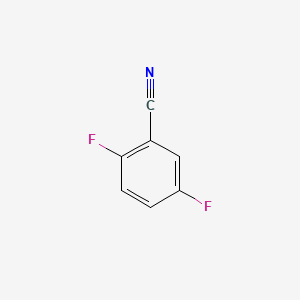 Chemical structure of 2,5-Difluorobenzonitrile