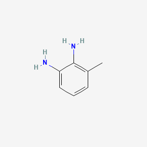 Chemical structure of 2,3-Diaminotoluene