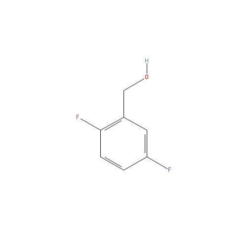 Chemical structure of 2,5-Difluorobenzyl alcohol