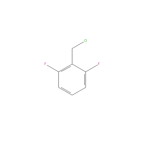 Chemical structure of 2,6-Difluorobenzyl chloride